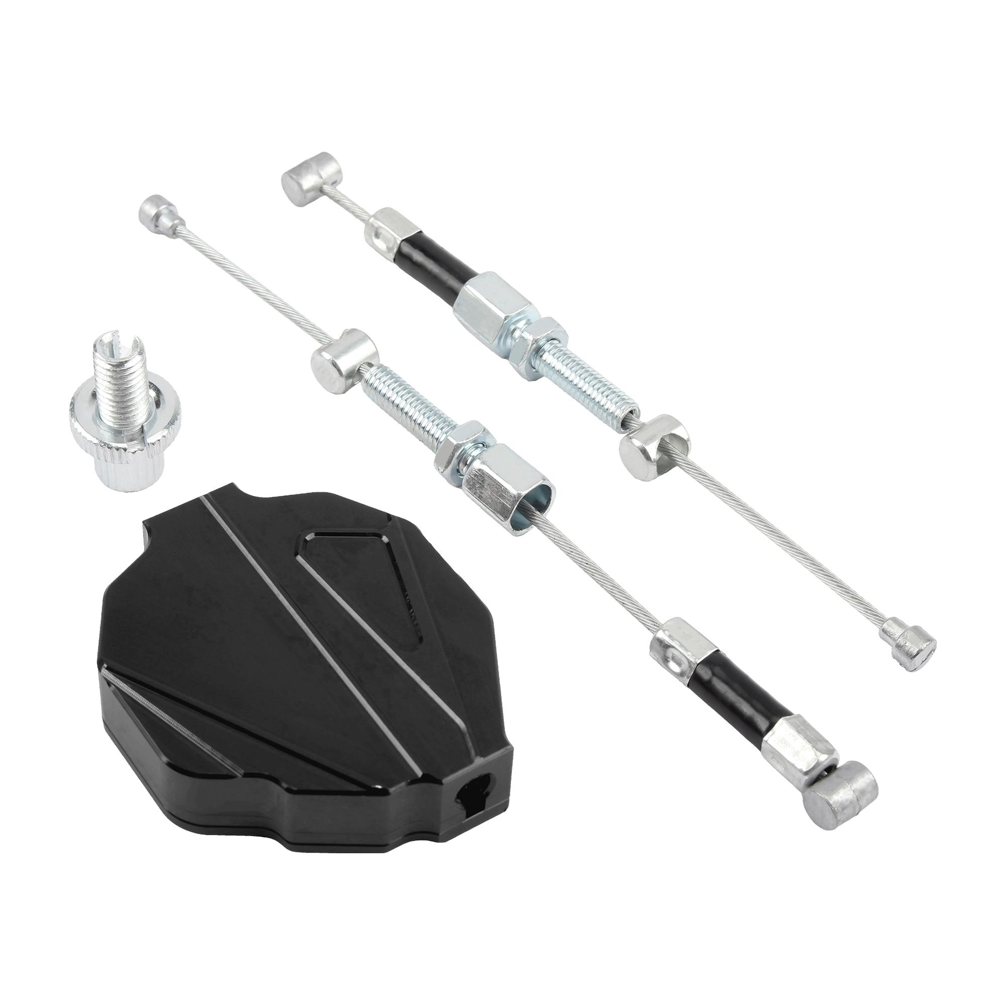Universal Motorcycle Easy Pull Clutch System Stunt Lever Pull Cable Handle Clutch Assembly Motocross Modification Accessories чёрный