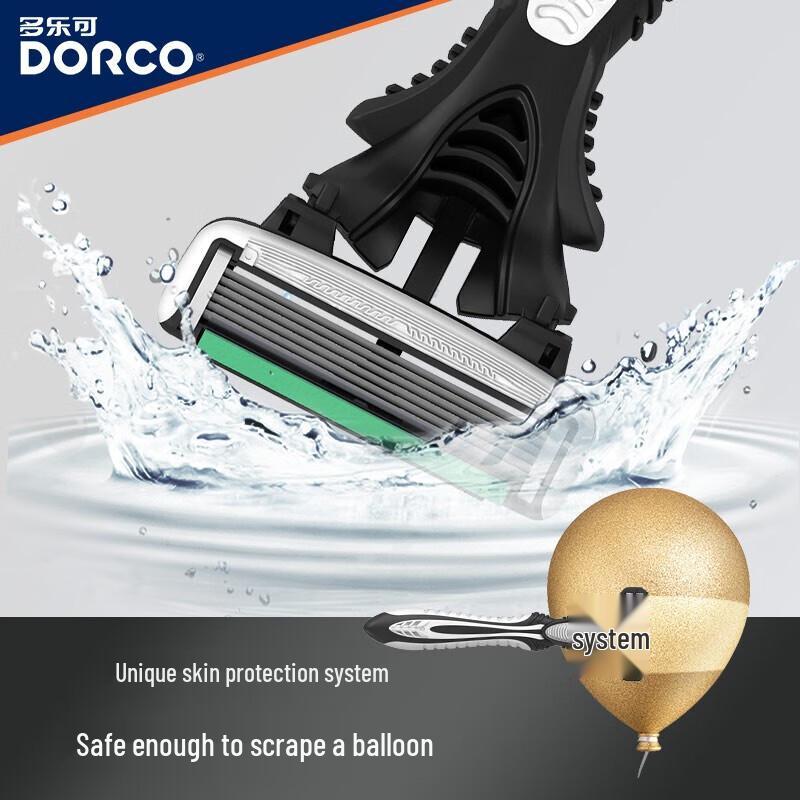 Dorco 6-Blade Portable Manual Razor