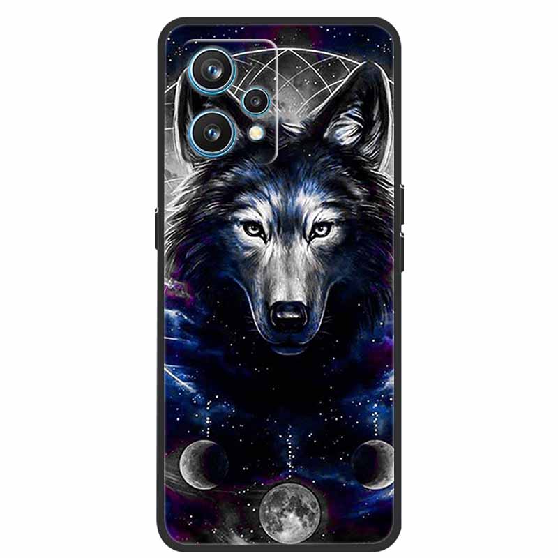For Realme 9 Case RMX3521 Shockproof Soft silicone TPU Back Cover For Realme9 4G Phone Cases Realme 9 6.4 inch Cute Cartoon Bag