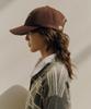 Teulaepighamoni Wool Blend Th Applique Logo Deep-Fit Ballcap_Brown