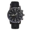 Silicone Band Men's Watch Casual Trendy Student Quartz Wristwatch Fashion Personality