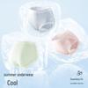 Yalu Women's Ice Silk Seamless Antibacterial Briefs (4-Pack)