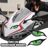 Motorrad Augenaufkleber, Böser Blick Aufkleber für Auto, Gruseliger Heckscheibendekor Aufkleber -