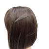 Korean High-Quality Plaid Geometric Triangle Hair Clip - Fashionable Simple BB Bangs Clip.