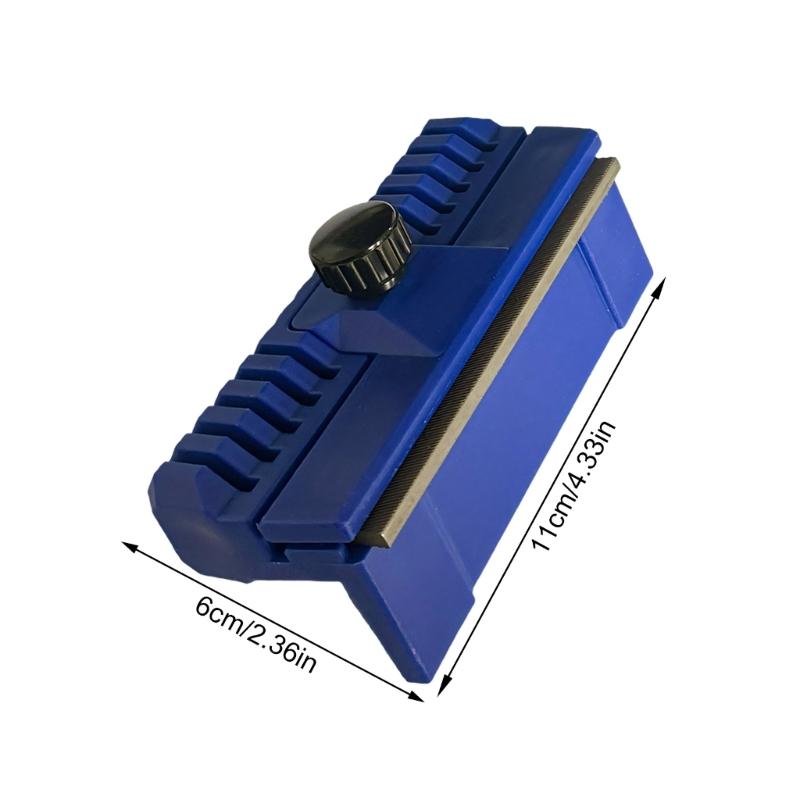 Professional Chainsaw Rails Dresser Chainsaw Bar Dressing Tool For Efficient Cutting Performances And Longevity Use