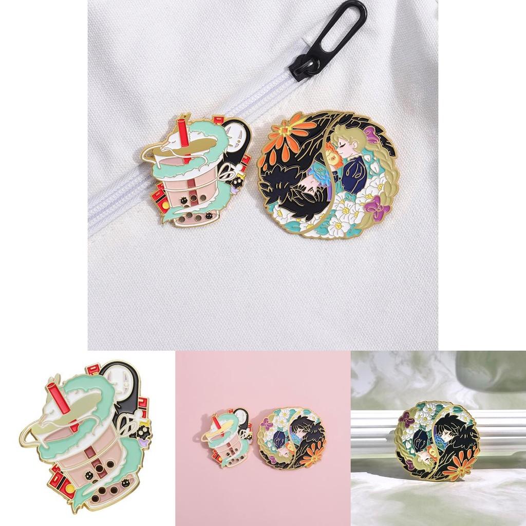 Creative Anime Cartoon Brooch Unique Design Fashion Accessory For Bags And Clothing