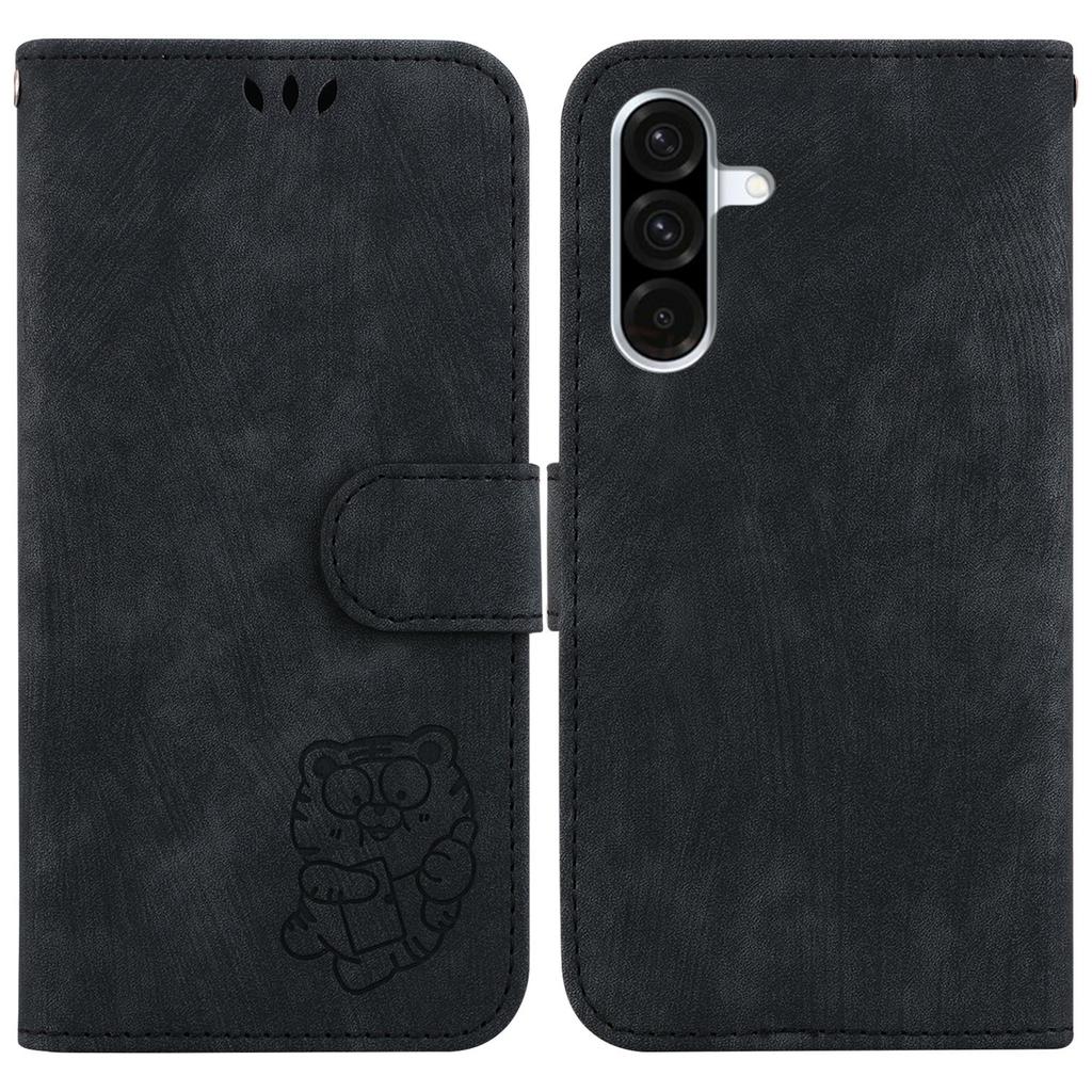 For Samsung Galaxy A17 5G/A17 4G/A26 5G Wallet Case Tiger Imprint Leather Shockproof Phone Cover