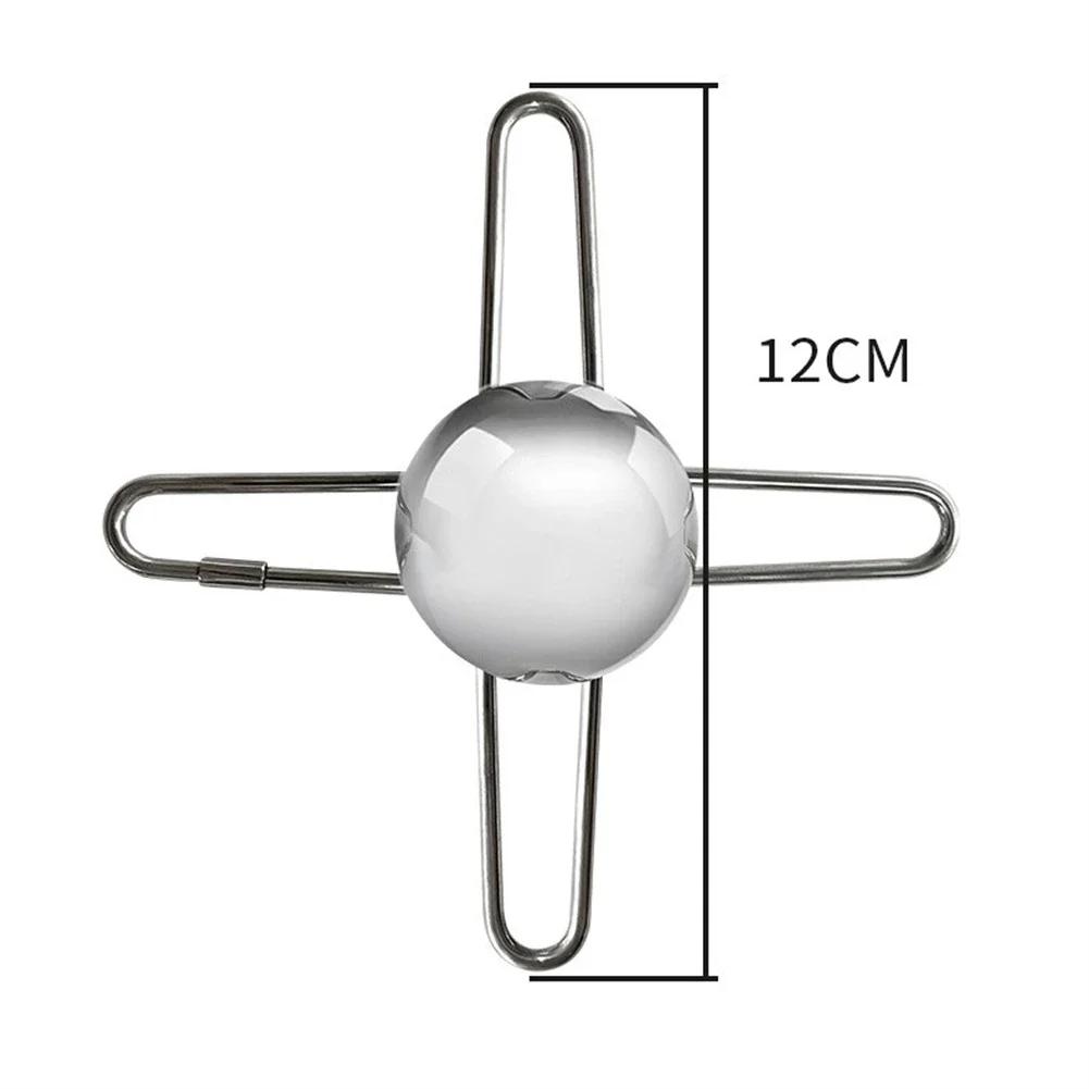 Stainless Steel Espresso Coffee Ice Cube Ball Whiskey Chilling Stone With Holder Reusable Cooling Coffee Tool