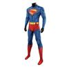 Superman: Legacy Clark Kent Cosplay Costume Jumpsuit Party Fancy Dress Bodysuit With Cloak Less