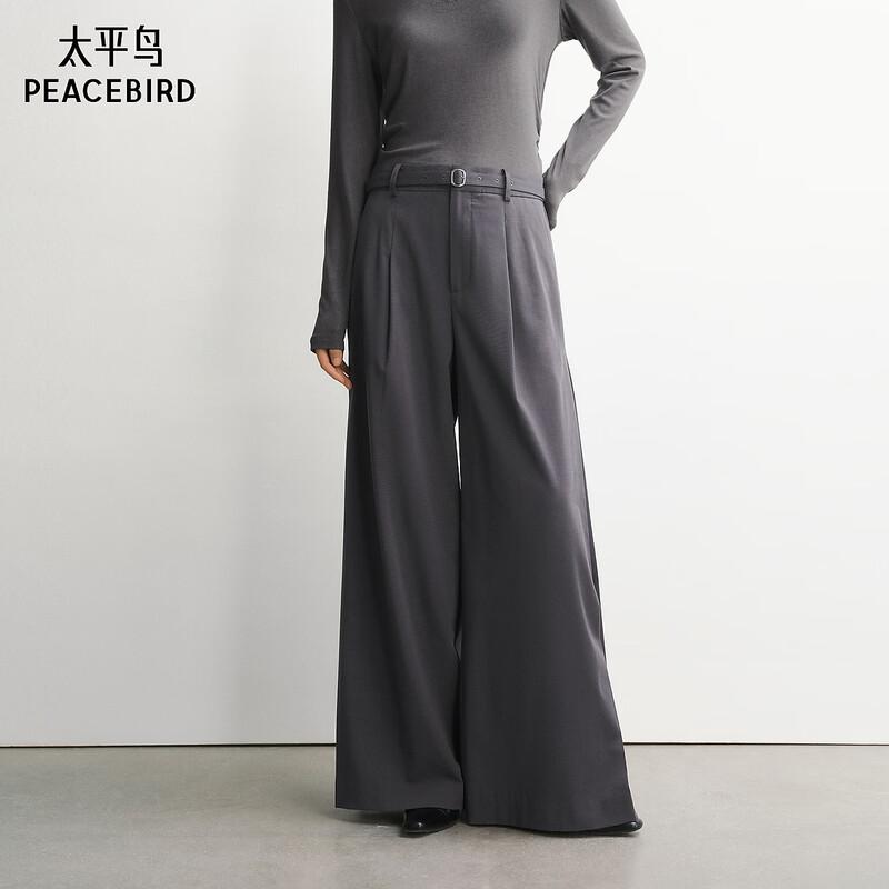 PEACEBIRD Women s High-Waist Wide-Leg Casual Pants XL