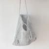 530M Featured Silver Crochet Yarn Braided Wire Silver Core-yarn Colourful Metallic Kniting Thread Diy Crochet Bag Fancy Yarn