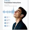Xiaomi YOUPIN  Real Time Translator Headphones AI Language Translation Earbuds 144 Languages & Accents 3 In 1 OWS Ear Buds for Business
