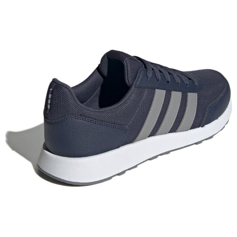 Adidas Neo Run 50S Comfortable Durable Breathable Low-Top Casual Running Shoes Unisex Sneakers Blue Gray IG6552
