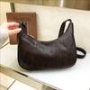 Pu Retro European Style Small Shoulder Bag With Zipper Closure For Daily Use
