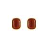 5 Pairs of Women's Fashion Earrings In Burgundy Faux Pearl Design, Suitable for Everyday Wear, Parties, Valentine's Day, or Birthday Gifts