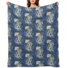 Translucent Jellyfish Throw Blanket Giant Sofa Loose Luxury Brand Single Blankets