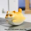 Cartoon Furui Cat Shake and Play FigurineCute Cat Resin Handicraft Office Desktop Figurine