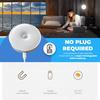2pcs Magnetic Motion Sensor Nightlight with USB Charging Cable Walls LED Night Lights for Home Kitchen Hallway Bathroom Lighting