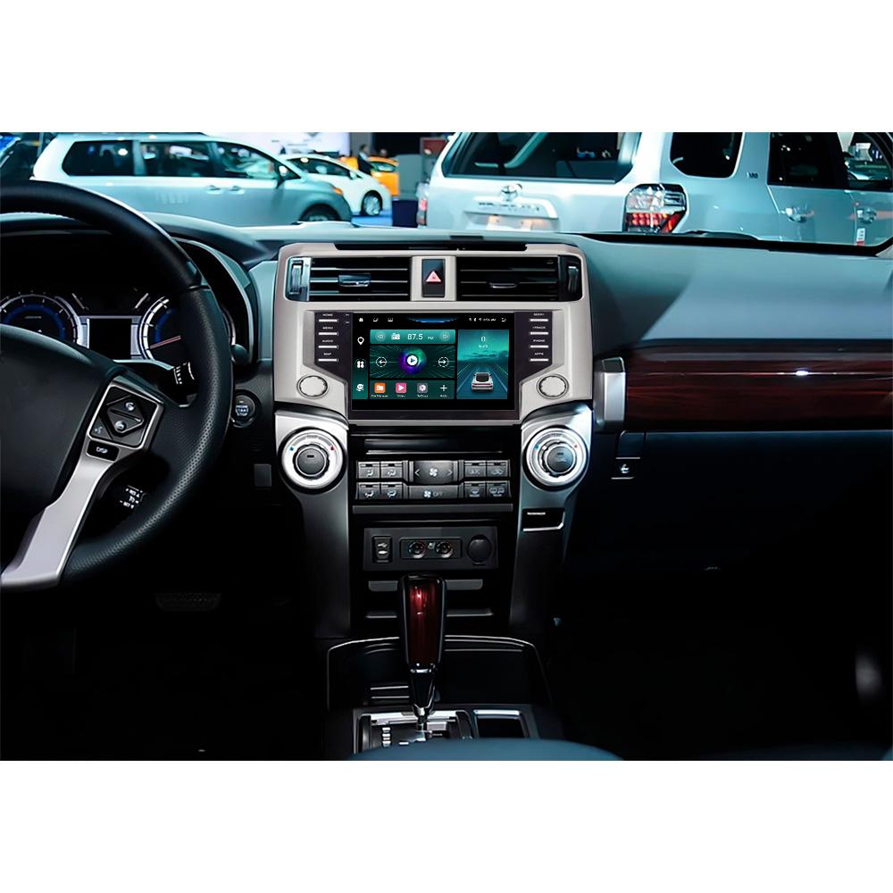 X-REAKO Car Video Player for  Toyota 4 Runner 2009 GPS Navigation Built-in Dsp Carplay Autoradio Android Head Unit