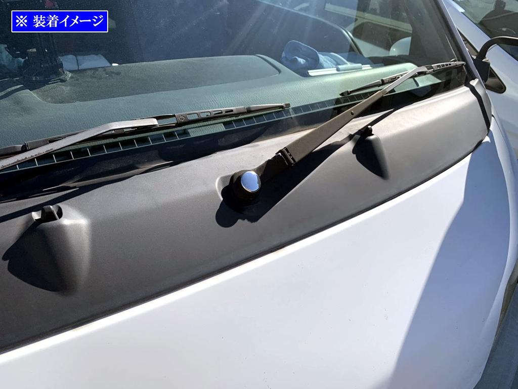 BRIGHTZ Bongoban SL SK Super Spiegel Edelstahl Plattiert Wischerarm Kappe Abdeckung 3Stk