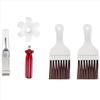 BHBL 4 Pieces Air Conditioner Condenser Fin Cleaning Brush AC Fin Comb Stainless Steel Refrigerator Fin Cleaner Whisk Brush