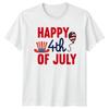 Happy 4th Of July Fourth Of July Holidays Patriotic Graphic Tee Unisex Unisexs
