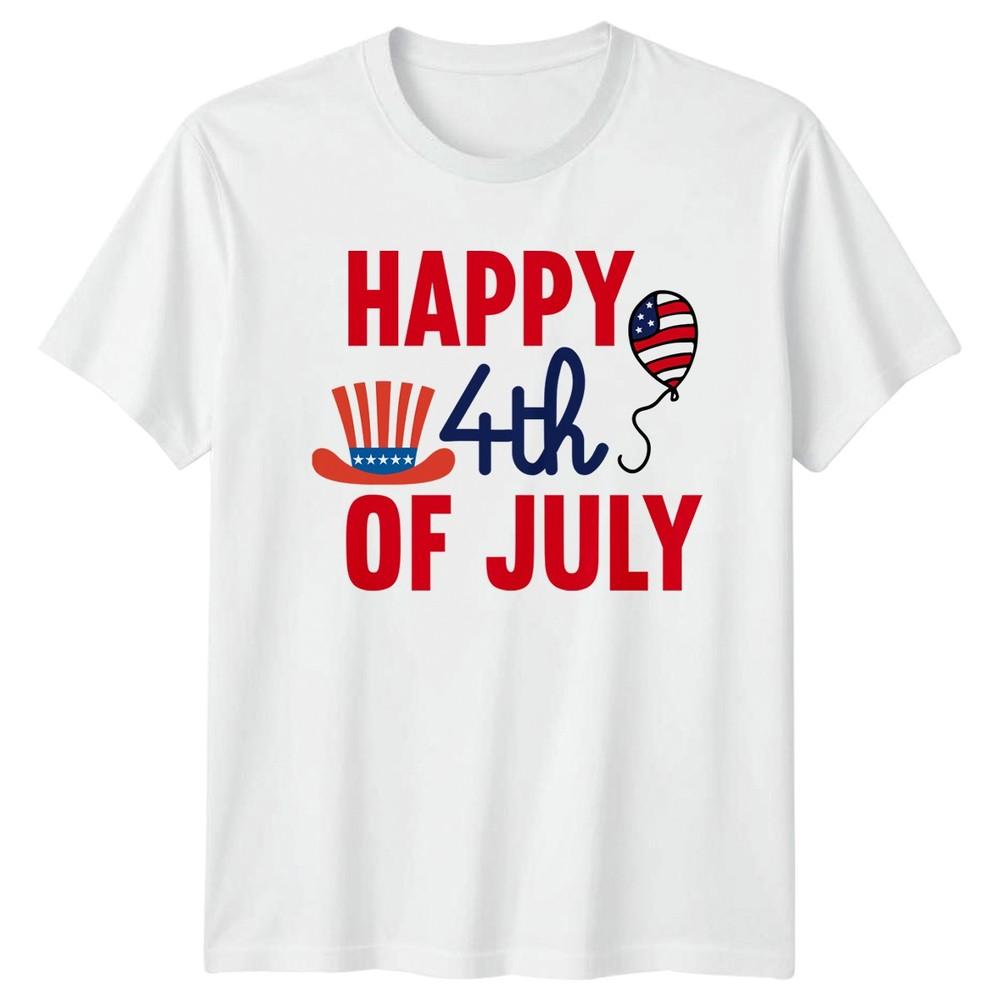 Happy 4th Of July Fourth Of July Holidays Patriotic Graphic Tee Unisex Unisexs S