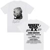 Hot Vintage Chris Brown Breezy Bowl XX Tour Streetwear Hip Hop Men Women T-Shirt Loose Casual Oversized Top Cotton Harajuku Fashion Summer New  Tee