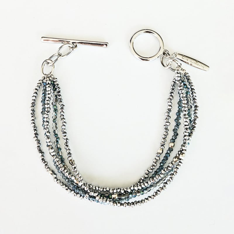

Eliz by Lizgallery Glitter Crystal Bracelet_Blue Blue