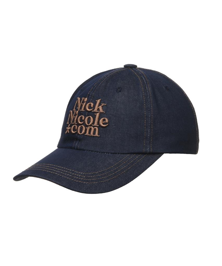 Nigaennikol Nn Dotcom Signature Ball Cap_Denim Brown