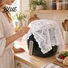 Decorative Embroidery Protector Dustproof Cloth Dust Cover White Lace for Kitchen Small Appliances Air Fryer