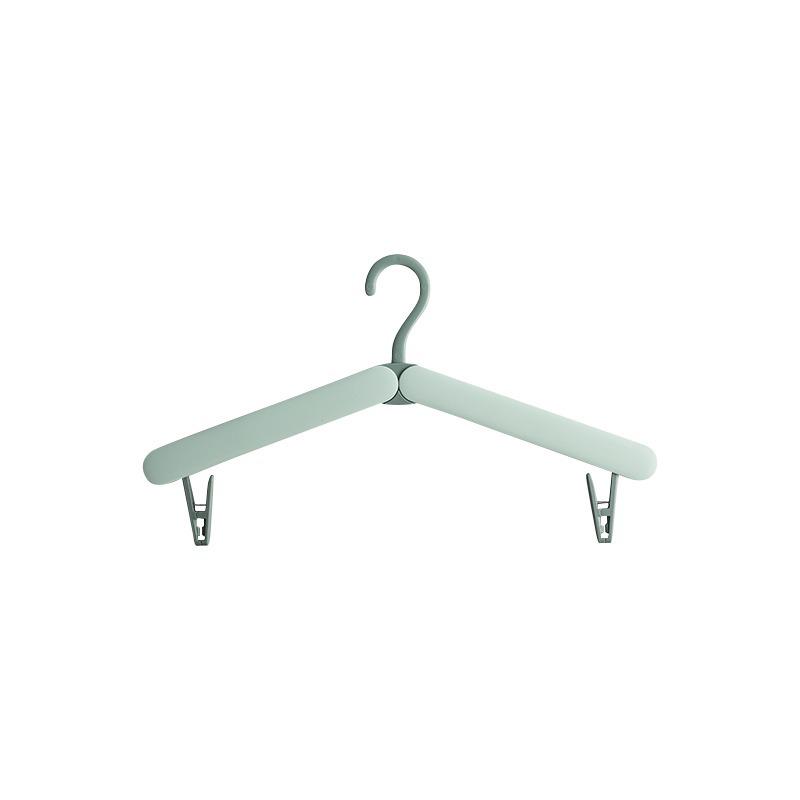 

Compact Travel Drying Rack with Foldable Hangers and Clips 1 Piece