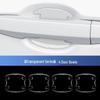 Universal Transparent Car Door Handle Protective and Decorative Anti-Scratch Sticker