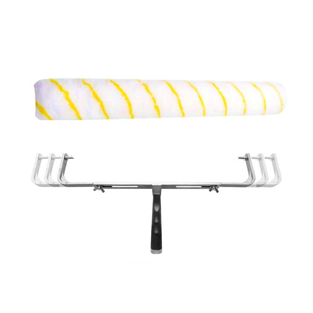 Aluminum alloy Roller Paint Brushes Wall Ceilings Alat Paint Roller Set  for Walls Edges Corners