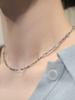 Harang Hr 53N_Blue Sapphire Labradorite Beads Necklace