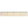 Ivory Planter Box 320 X 80 X 45 Cm Steel