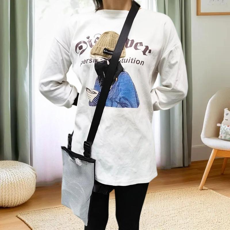 Halter für Urinbeutel mit großer Kapazität Patienten-Urinalbeutel Ältere Drainagebeutel Katheterhalter Atmungsaktives Netz Urinbeutel