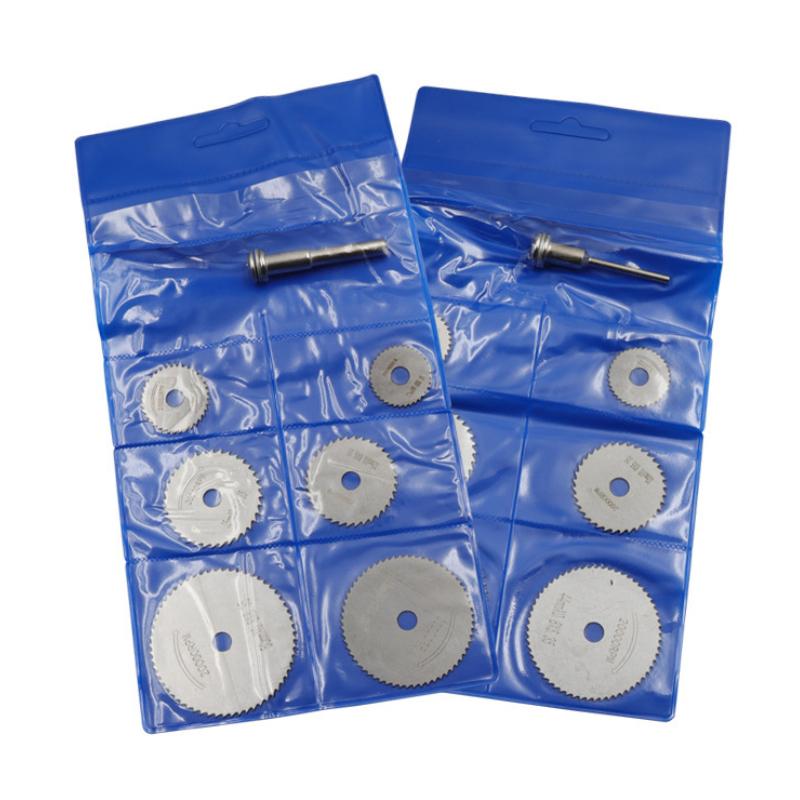 7pcs High-Speed Steel Cutting Blades: Cut Wood, Plastic, Copper, Aluminum & Soft Metals With Ease