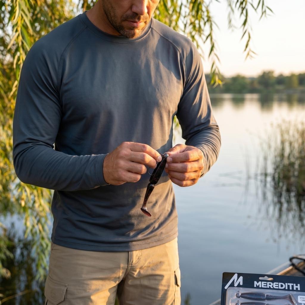 Two‑ T‑Tail Soft 7cm Artificial for Bass Culter Fishing