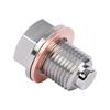 Neodymium Magnet Oil Drain Plug Wear Resistant Sump Nut Screw Anti Leak Accessory for M14X1.5 Automotive Use