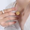 Hängende Fu-Zeichen-Halskette - Geometrische Kette, Kaiserinwitwen-Temperament, Schmuck für das Schlüsselbein von Frauen