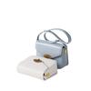 Niche Design Small Square Bag Flip Lock Single Shoulder Messenger Bag Cowhide Women's Bag OEM
