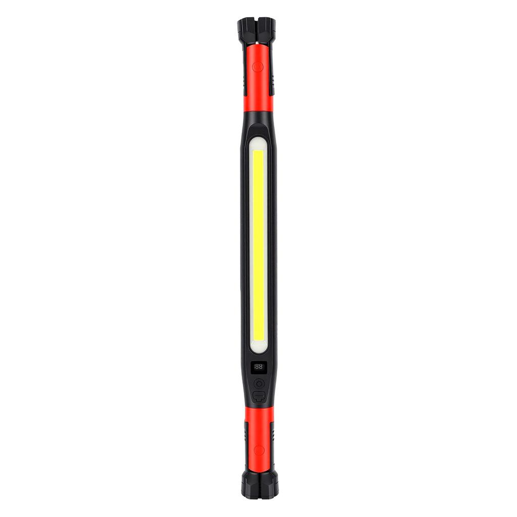 COB LED Work Light Magnetic Bar Light 3 Modes with Rotating Body and Folding Handles with Magnetic Bases Rechargeable