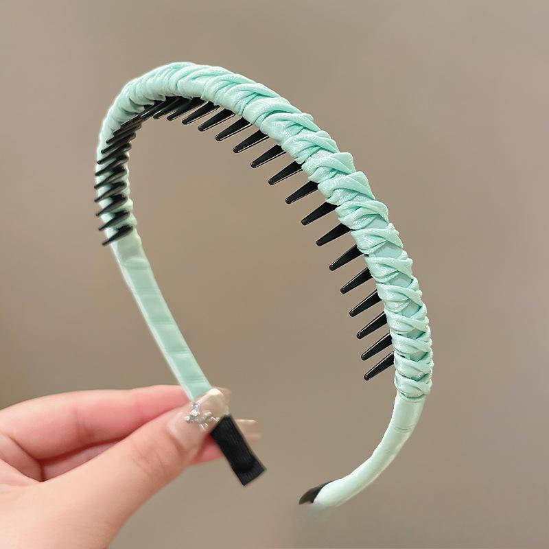 Children's Hair Band with Teeth Anti-slip Hair ClipGirls' Hair Break-up Magic Headband Girls' Hair Clip Headwear