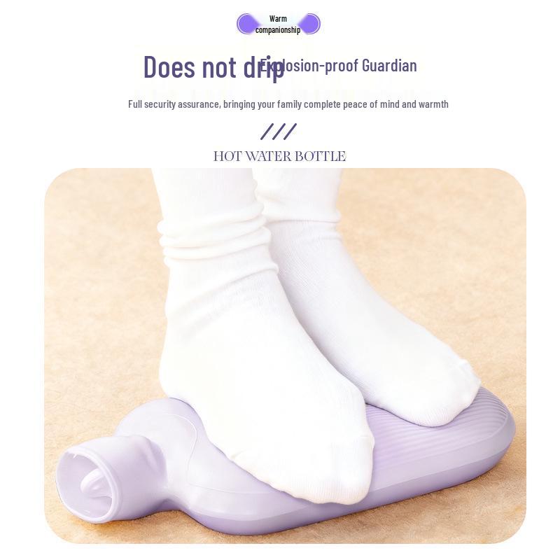 Thickened Explosion-Proof Hot Water Bottle for Hand, Foot, and Menstrual Warmth