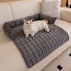 Flannel Pet Sofa Bed Dogs Cats Warm Cozy Sleeping Mat Non-Slip Soft Cushion Living Room Couch