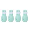 4PCS Silicone Cat Shoes Anti Scratch Pets Paw Protector Claw Cover for Bath Grooming Medicine Feeding Supplies(Shoe