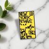 New York Graffiti Art Brooch & Enamel Pin - Street Style Badge for Hat or Bag, Trendy Fashion Gift