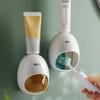 Wall Mount Toothpaste Squeezer Plastic Toothpaste Holder Toothpaste Dispenser  Washroom