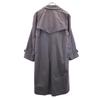 LONDON FOG 80s vintage trench coat 12 gray Liner included, big size Women Used